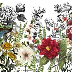 IOD Midnight Garden Decor Transfer 24x33